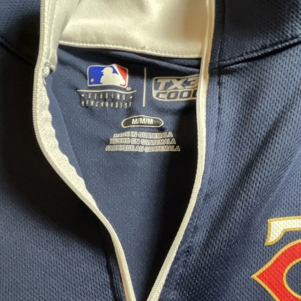 Minnesota Twins Men's M 1/4 Zip Lightweight Stretch Pullover Genuine MLB New